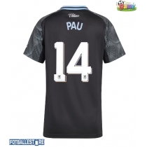 Aston Villa Pau Torres #14 Bortedrakt Dame 2025-26 Kortermet